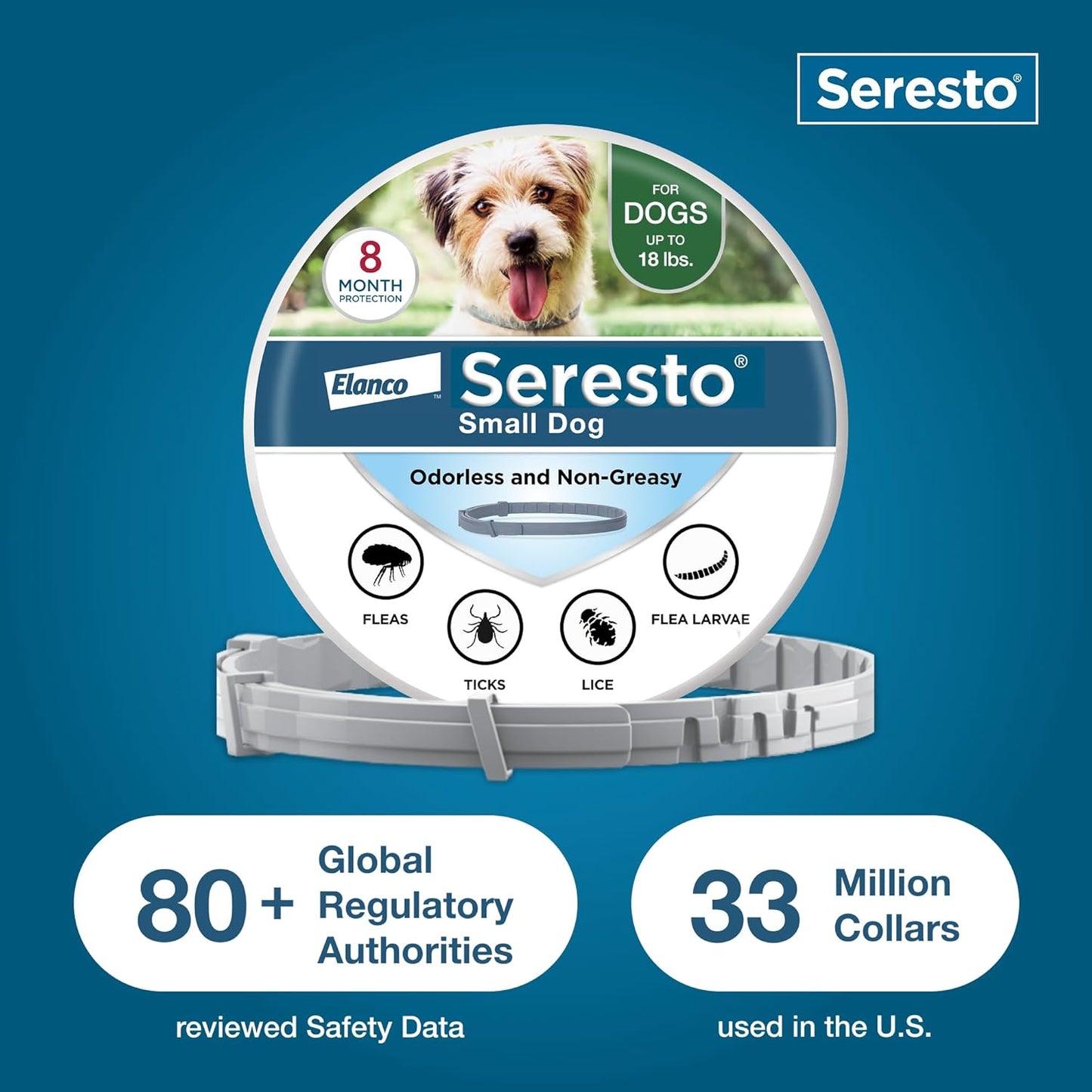 Seresto Small Dog Vet-Recommended Flea & Tick ( 30% Off )