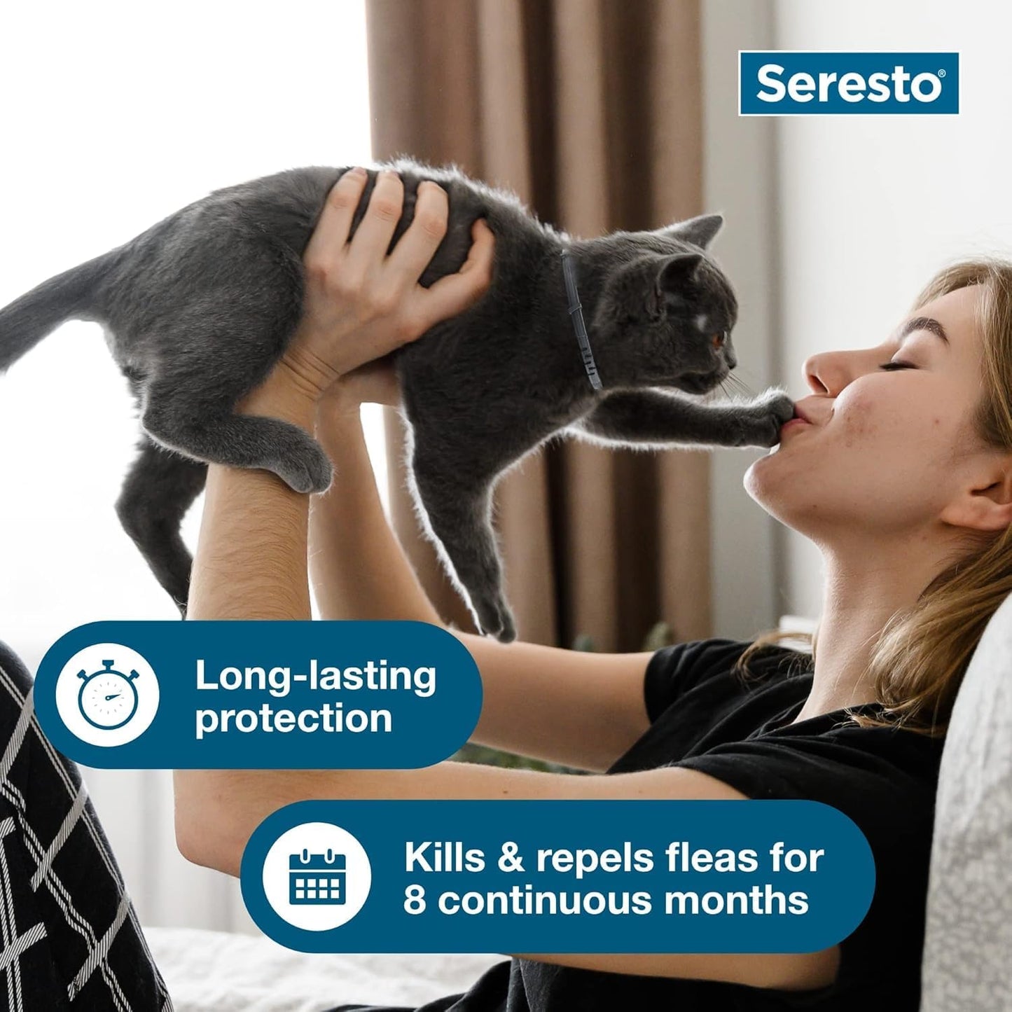 Seresto Cat Vet-Recommended Flea & Tick Treatment  ( 30% Off )