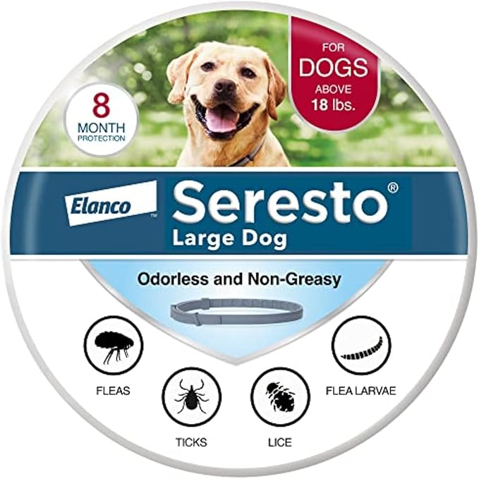 Seresto - Flea & Tick Preventative Collar for Large Dogs ( 30% Off ) (Buy 1 get 1 Free)