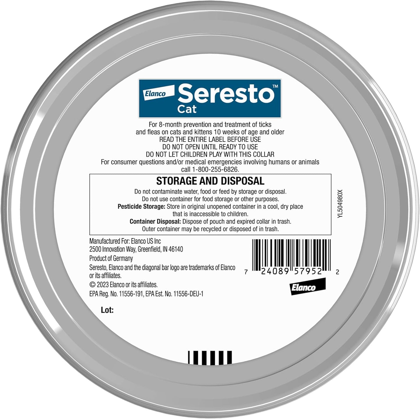 Seresto Cat Vet-Recommended Flea & Tick Treatment  ( 30% Off )