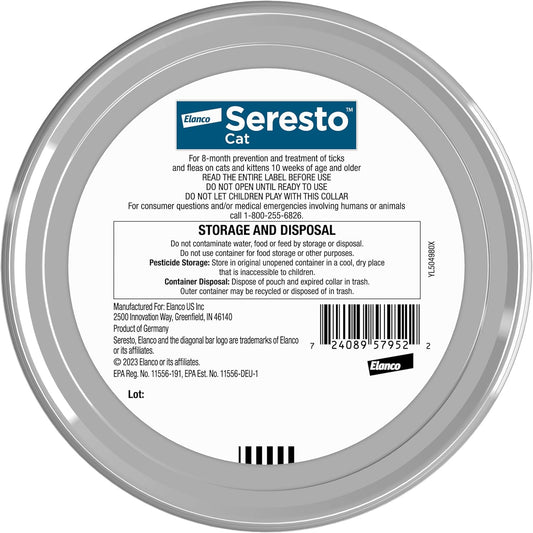 Seresto Cat Vet-Recommended Flea & Tick Treatment  ( 30% Off )