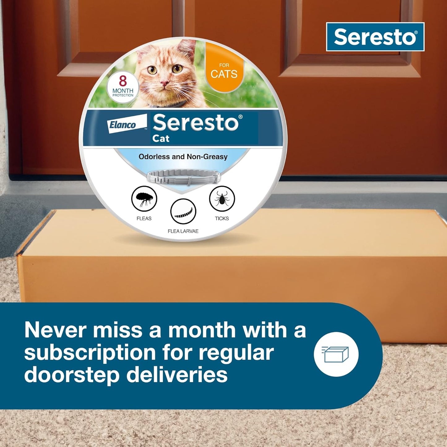 Seresto Cat Vet-Recommended Flea & Tick Treatment  ( 30% Off )